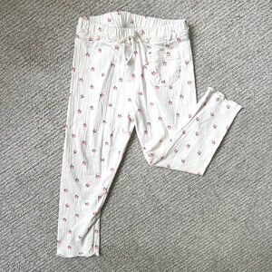 Zara Ruffled Floral Leggings 2-3T